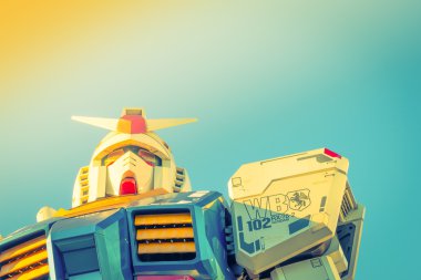 Boyutu Gundam performansları dışında Divercity Tokyo Plaza, Oda tam