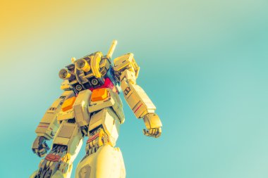 Boyutu Gundam performansları dışında Divercity Tokyo Plaza, Oda tam