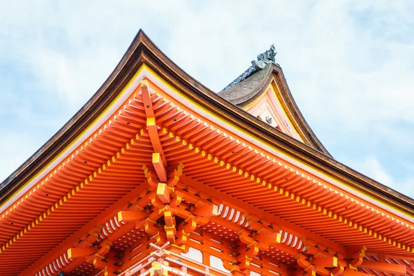 Arquitetura em Kiyomizu-dera Temple — Fotografia de Stock