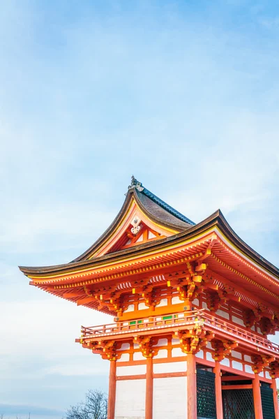 Kiyomizu-dera Tapınağı mimarisinde — Stok fotoğraf