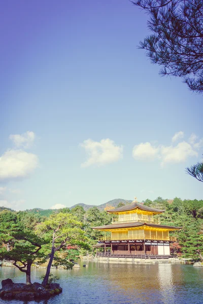 Kinkakuji tempel in kyoto — Stockfoto