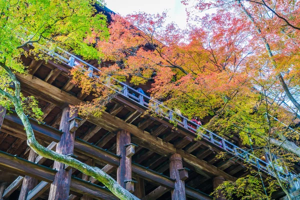 Architektura w świątyni Kiyomizu-dera — Zdjęcie stockowe