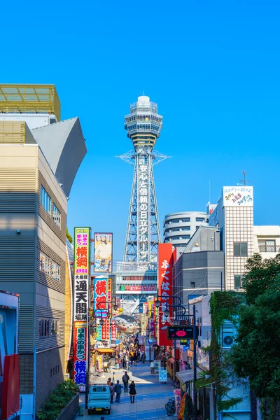 Shinsekai tsutenkaku Kulesi — Stok fotoğraf
