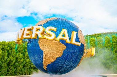 Osaka, Japonya - 1 Aralık 2015: Universal Studios Japonya (Usj). 