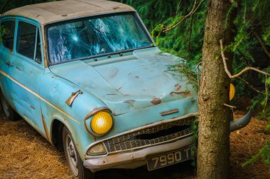 Osaka, Japonya - 1 Aralık 2015: Universal Studios Japonya (Usj). 