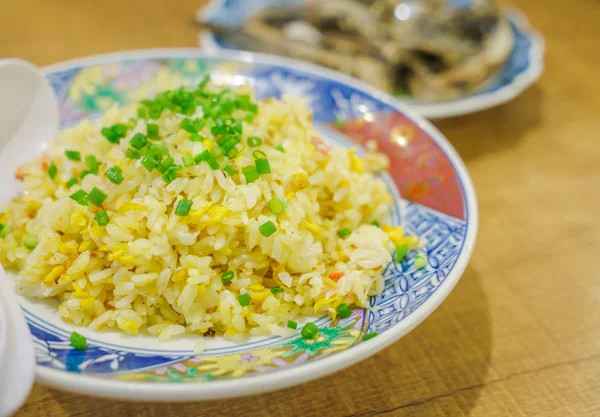 Japanese style fire rice — Stock Photo, Image