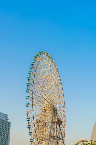 Ferris Wheel with Sky — Stock Photo, Image