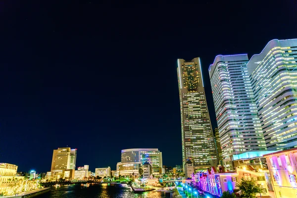 Yokohama, Japonya - Kasım 24,2015: Yokohama şehridir, Yokohama — Stok fotoğraf