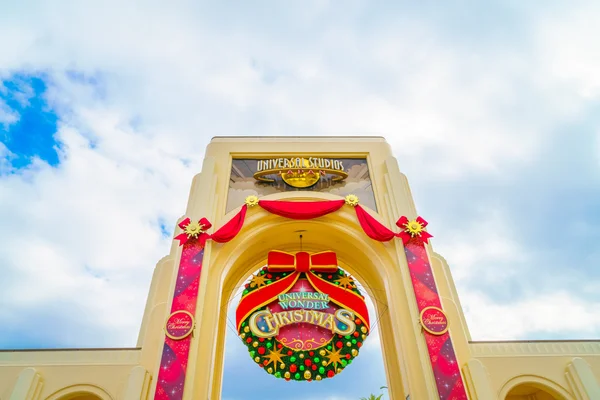 OSAKA, JAPAN - December 1, 2015: Universal Studios Japan (USJ). — Stock Photo, Image