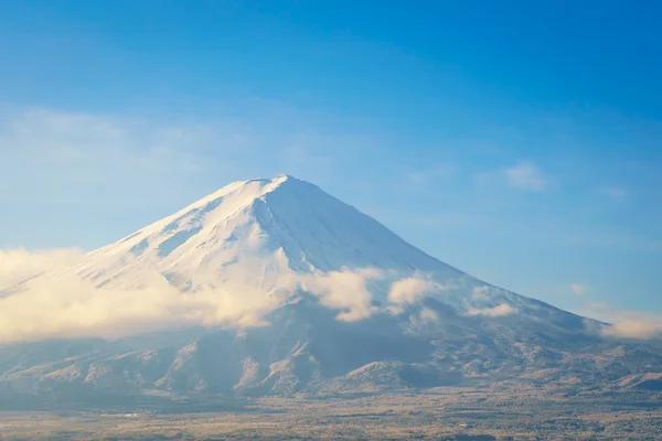 Mavi gökyüzü ile Fuji dağı — Stok fotoğraf