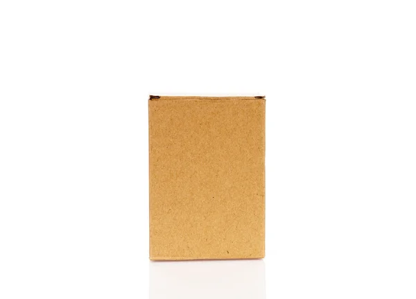 Kotak kardus coklat — Stok Foto