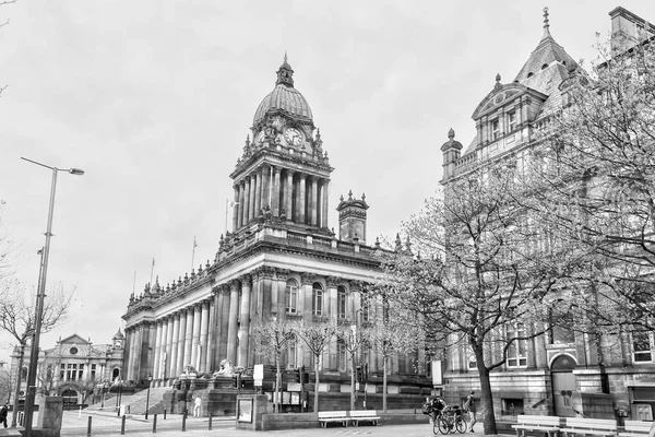 Rådhuset Leeds Storbritannien — Stockfoto