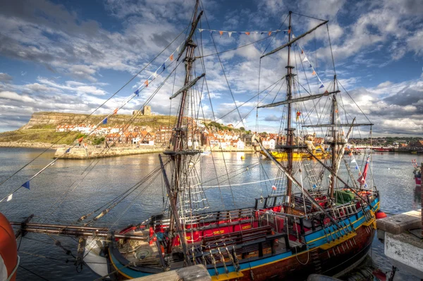 Whitby. Birleşik Krallık. — Stok fotoğraf