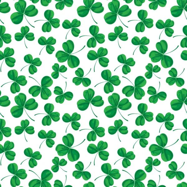 Clover pattern — Stock Vector