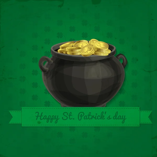 Carte de jour St. Patrick — Image vectorielle