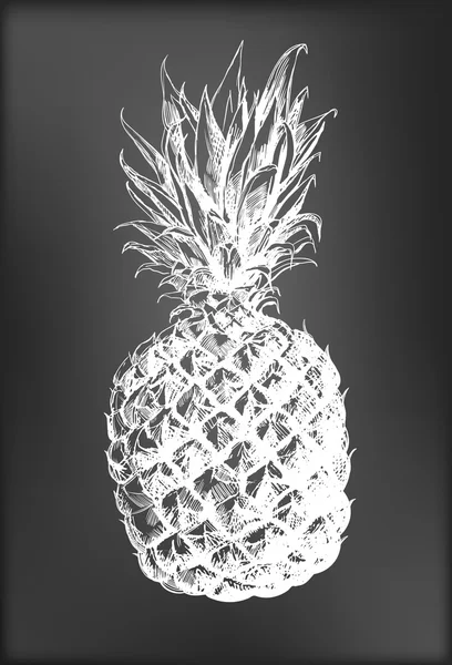 Ananas — Stockový vektor