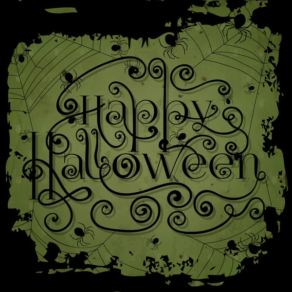 Halloween card — Stock Vector