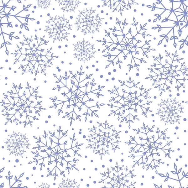 Modèle de flocon de neige — Image vectorielle
