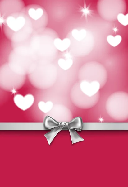 Des cœurs. Carte Saint Valentin . — Image vectorielle