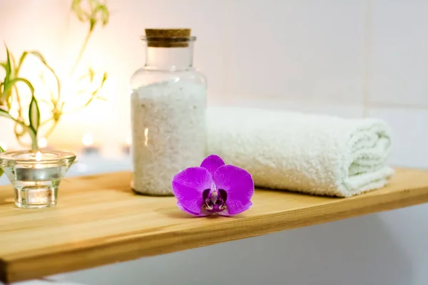 Spa Salón Belleza Centro Bienestar Tratamiento Spa Aromaterapia Para Cuerpo — Foto de Stock