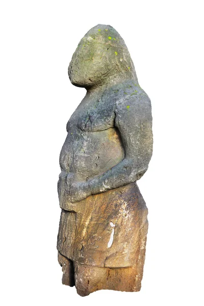 Древний каменный идол — стоковое фото