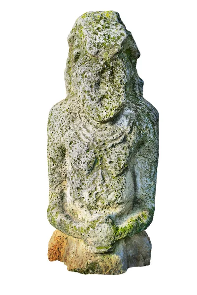 Antico idolo di pietra — Foto Stock