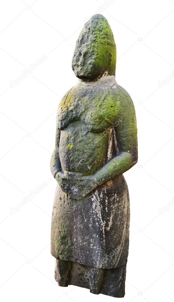 Ancient stone idol 