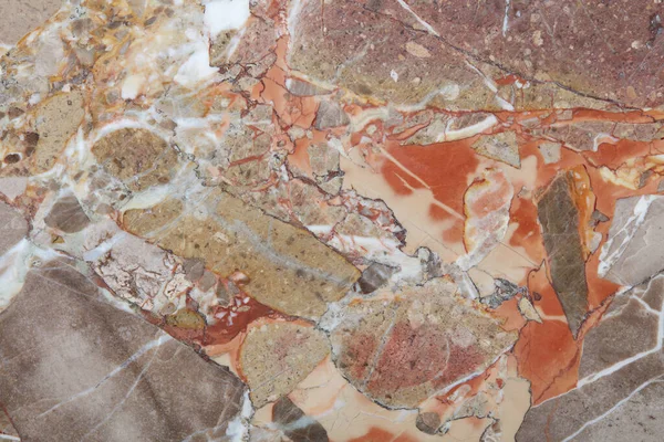 白色和褐色组合成的大理石 石质纹理背景 细节齐全 — 图库照片