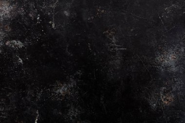 Siyah, hasarlı metal doku arkaplanı 