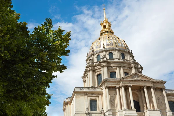 Les invalides kathedraal koepel in Parijs — Stockfoto