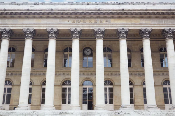 Palazzo della Borsa a Parigi, borsa — Foto Stock