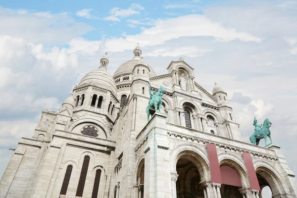 Sacre coeur Βασιλική στο montmartre στο Παρίσι — Φωτογραφία Αρχείου