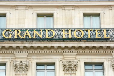 Grand hotel işareti de paris, Fransa
