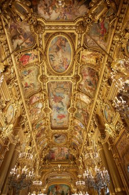 Opera garnier iç Paris, Fransa