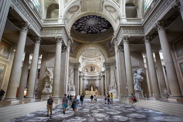 Interieur van het Pantheon in Parijs, Frankrijk — Stockfoto