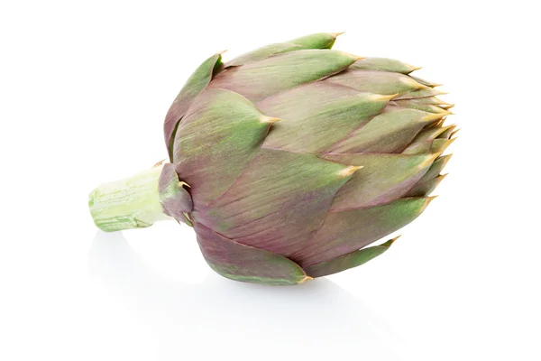 Artichoke on white, clipping path — Stock Photo, Image