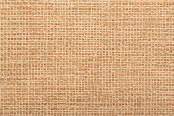 Säckväv, brun tyg textur bakgrund — Stockfoto