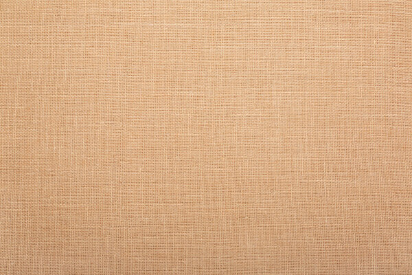 Linen, natural brown burlap texture background