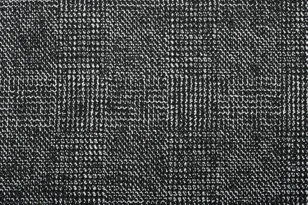 Tissu gris foncé texture fond — Photo