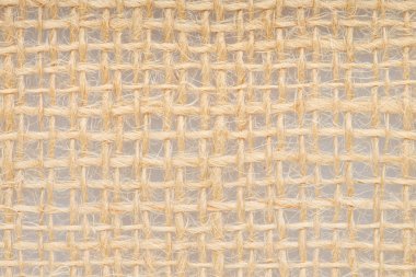 Burlap brown fabric texture background
