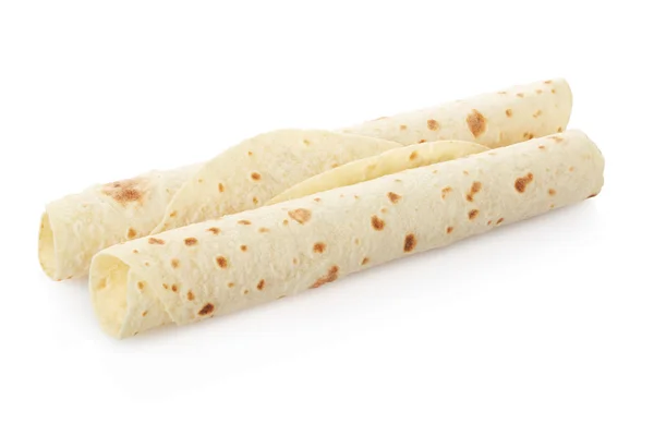 Piadina, tortilla italiana envoltórios vazios — Fotografia de Stock