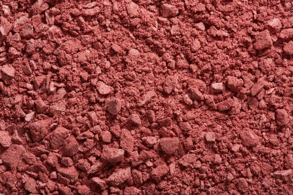 Brown ombretto schiacciato, make up polvere texture sfondo — Foto Stock