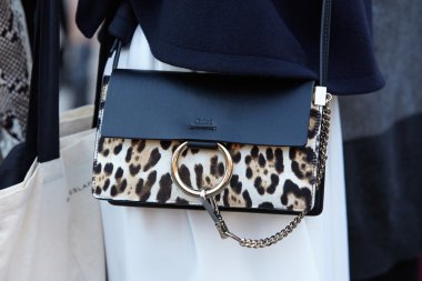 Chloe bag seen before Chloe show, Paris fashion week