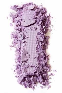 Beyaz mor göz farı ezilmiş