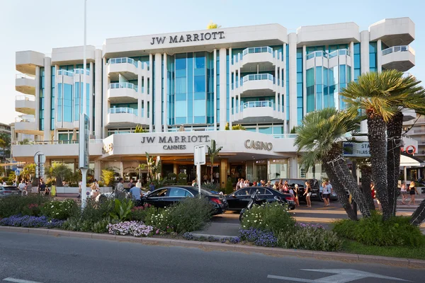 Luxury hotel JW Marriott, located on the Croisette, Cannes