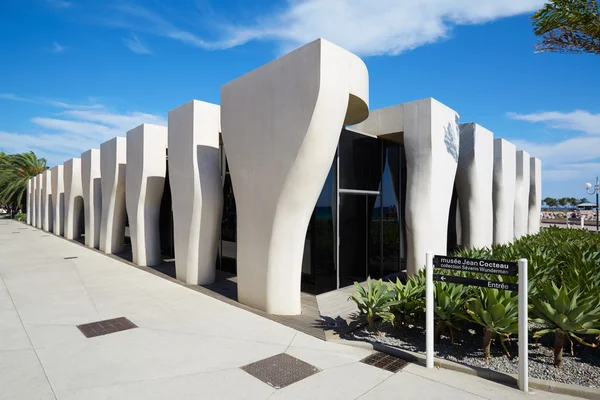 Museo Jean Cocteau, arquitectura contemporánea en Menton, Francia — Foto de Stock