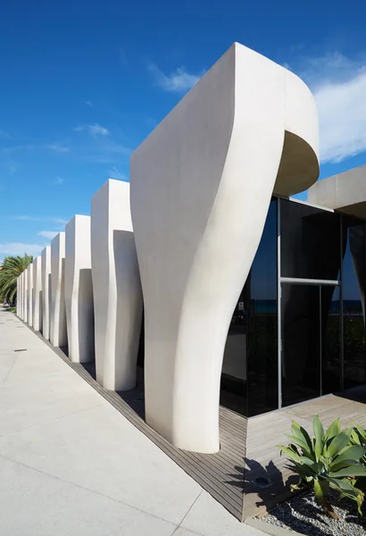 Jean Cocteau Museum, contemporary architecture in Menton, France — Stock Photo, Image