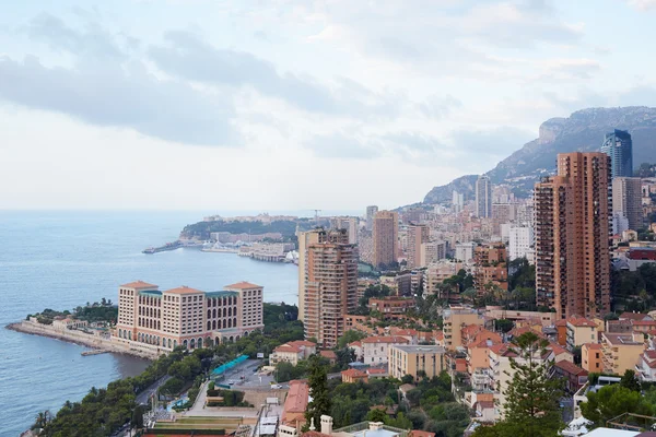 Monte Carlo city view in the early morning, Monaco — Stock Photo, Image