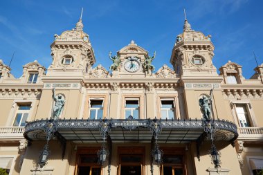 Yaz, Monte Carlo, Monaco Grand Casino bina cephe