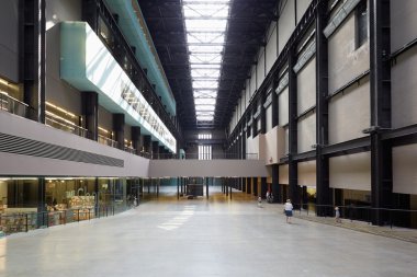 Tate Modern Sanat Galerisi iç, Londra Türbin salonunda